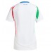 Camiseta Italia Segunda Equipación Replica Eurocopa 2024 para mujer mangas cortas